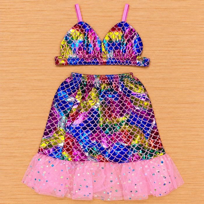 Disfraz Sirenita Multicolor