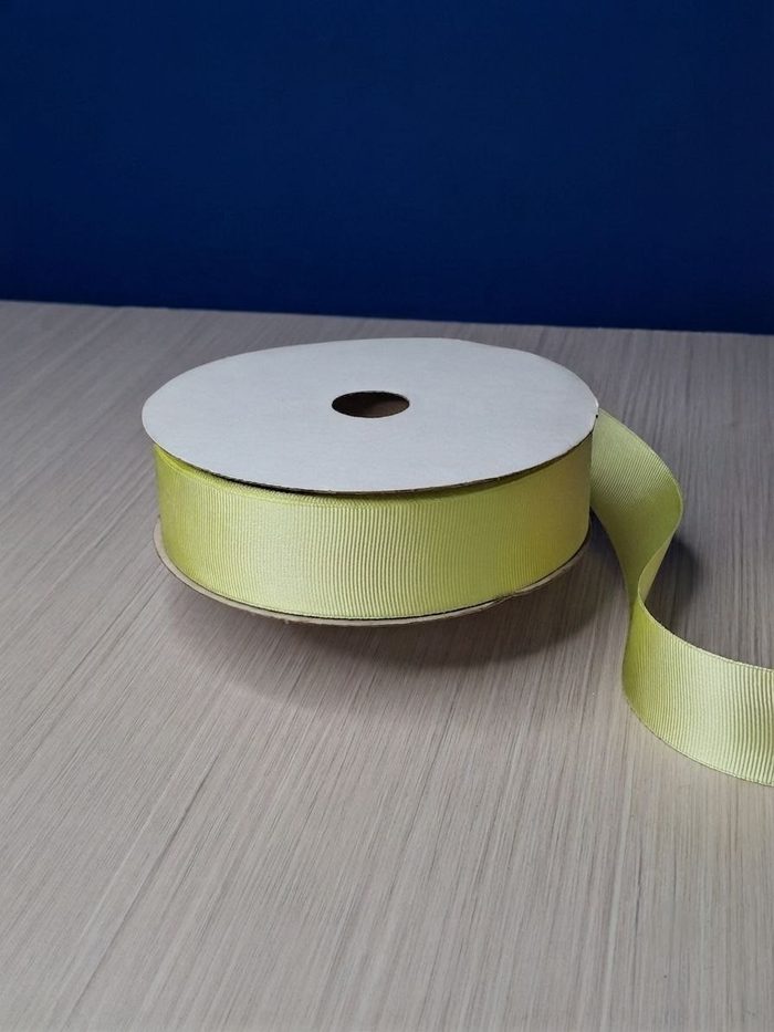 Cinta Gros #9 Amarillo 011 Rollo 46mts