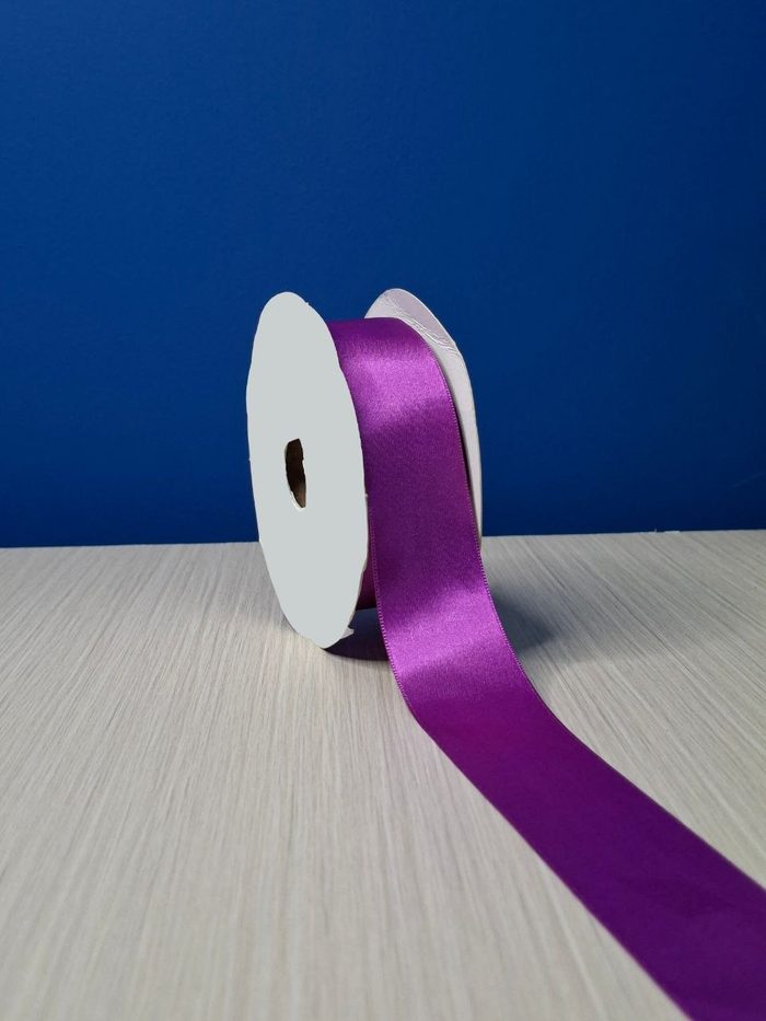 Cinta Raso #9 Violeta 1-6645943 Rollo 23mts