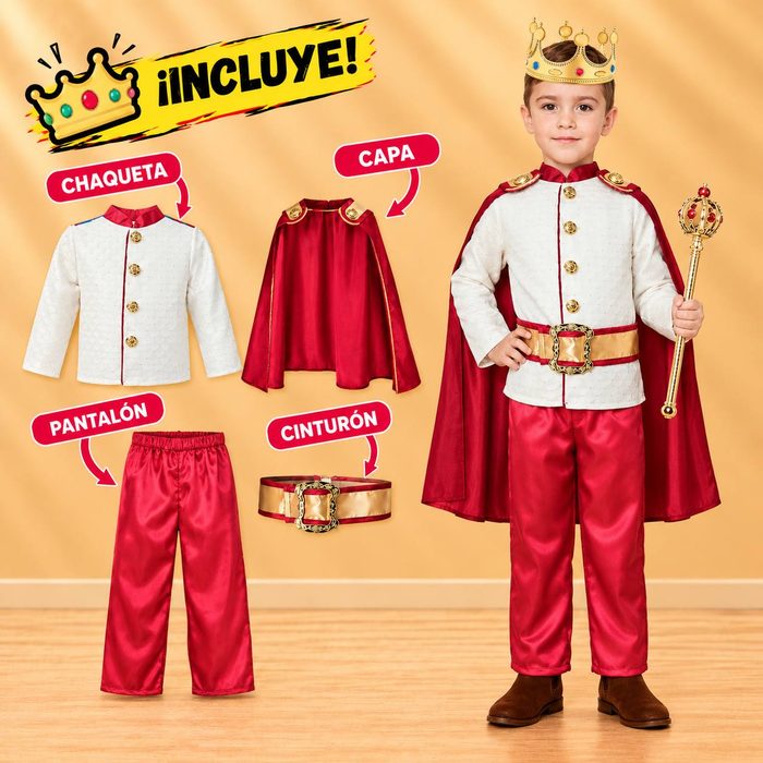 Disfraz Principe Niño Talla - 6
