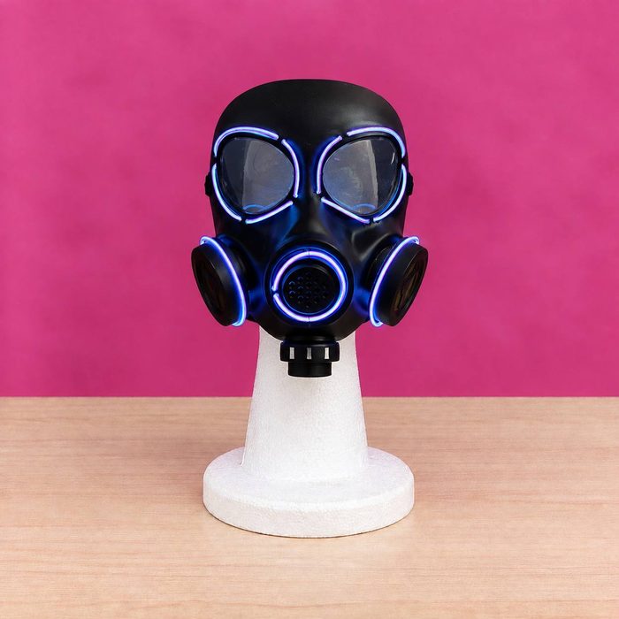 Mascara Gas Led Rosada
