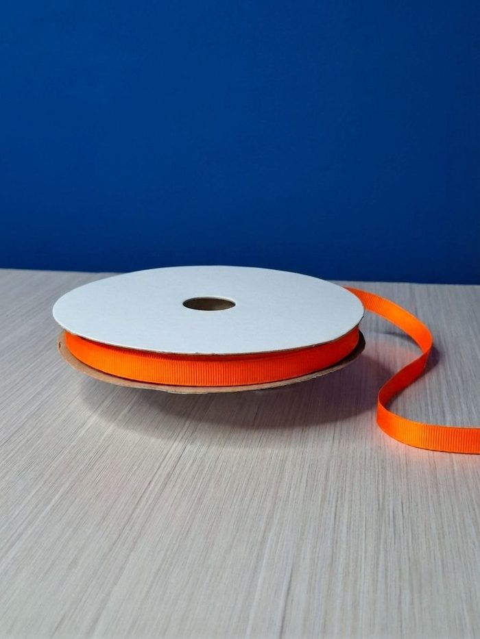 Cinta Gros #2 Naranja Fluorescente 034 Rollo 46mts