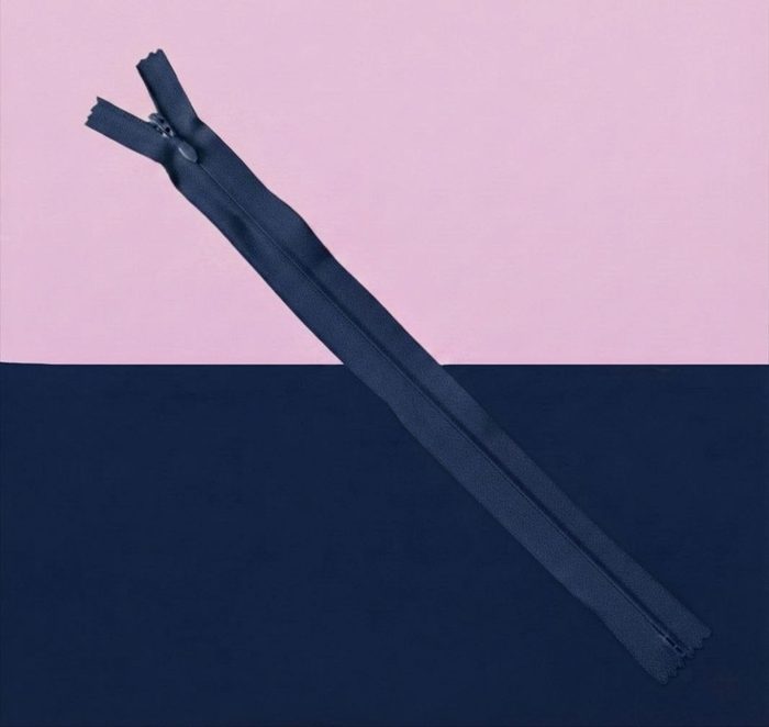 Cierre Invisible 60cm Azul Marino