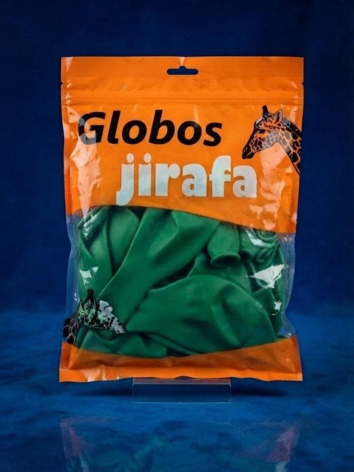 Paquete De Globos Jirafa - R36 Verde 10pz