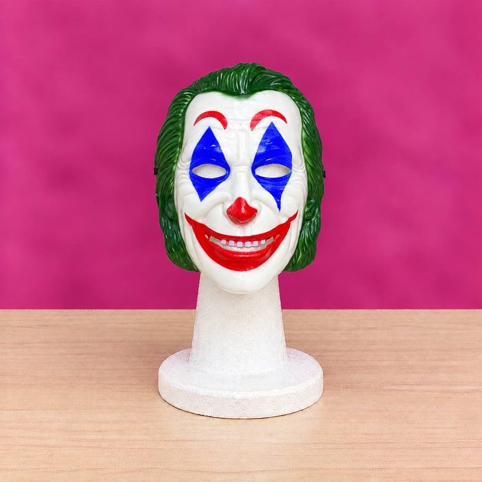 Mascara Guason Sencilla Mod2: Joker Verde Oscuro