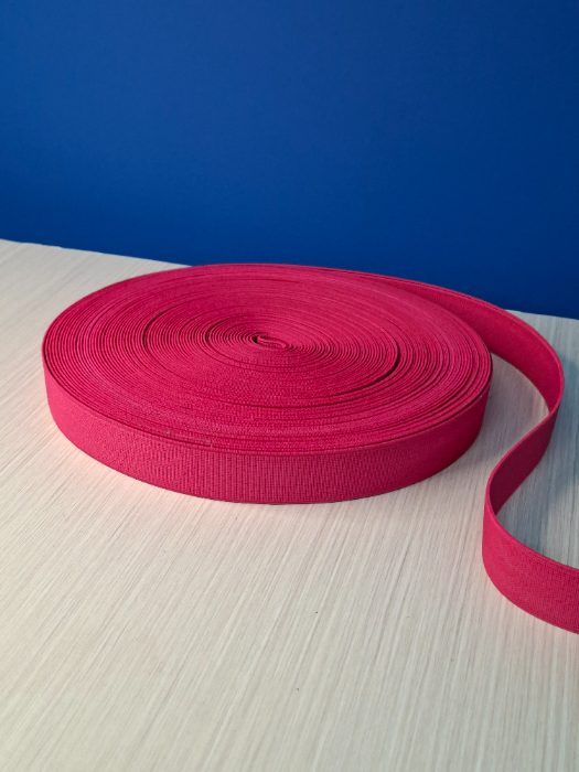 Elastica Colores Macuto 25mm Fucsia (25 Metros)