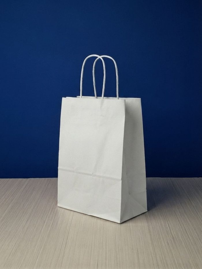 Bolsa Kraft Pequeña - Blanco