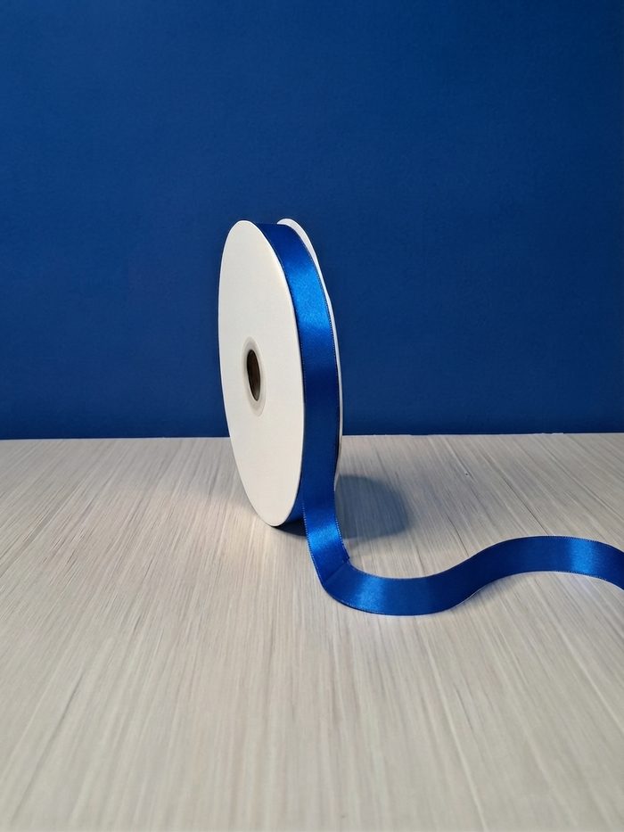 Cinta Raso #3 Azul Royal 025 Rollo 46mts