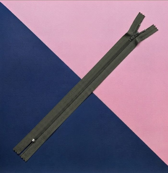 Cierre Plastico 50cm Verde Romance