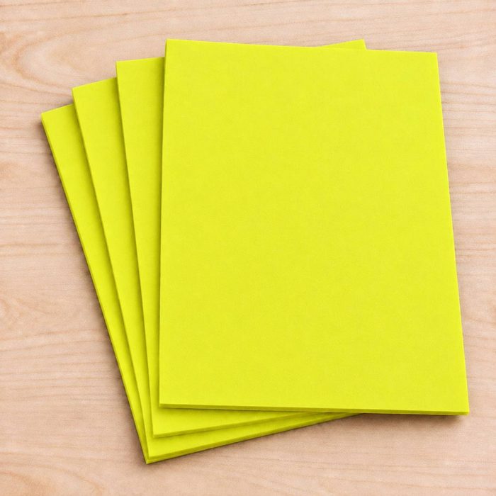 Foami Doble Carta X Und