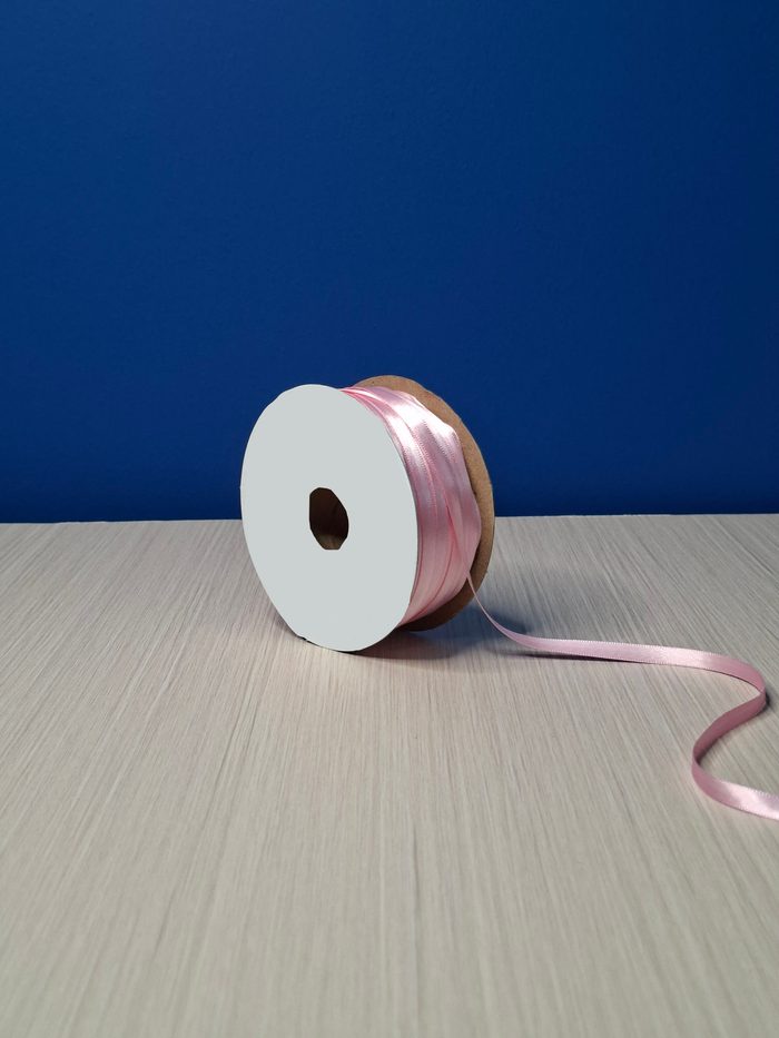 Cinta Raso #1 Rosa Fluorescente 069 Rollo 92mts