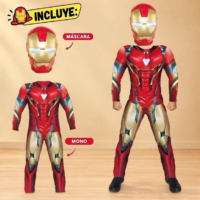Disfraz Iron Max - Talla 6
