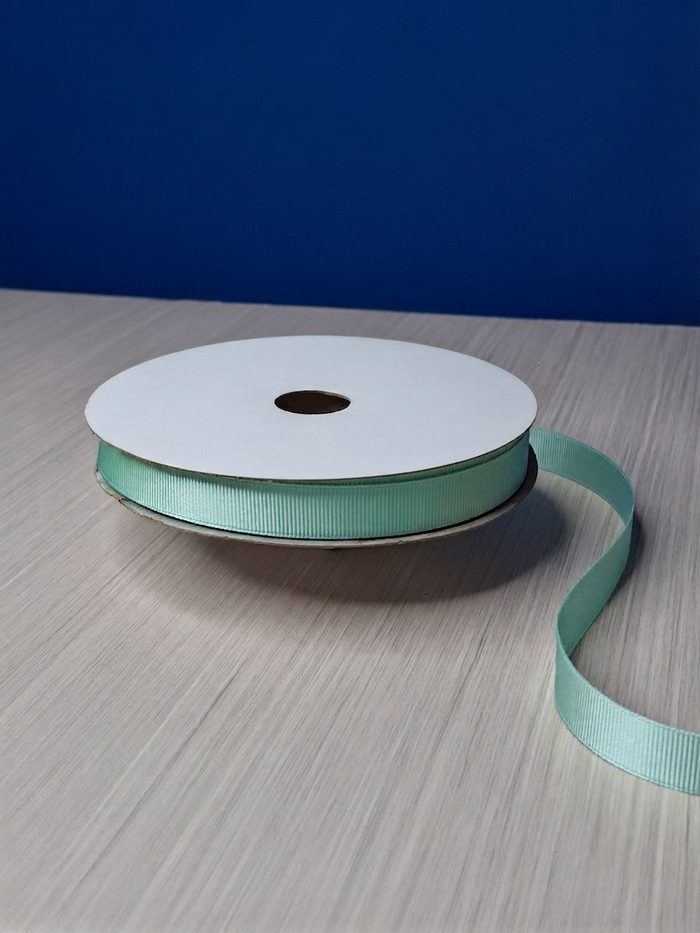 Cinta Gros #3 Verde Manzana 040 Rollo 46mts
