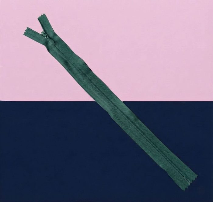 Cierre Invisible 60cm Verde Botella