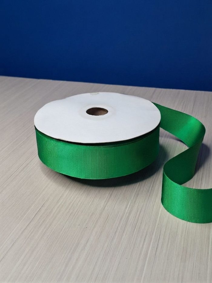 Cinta Gros #9 Verde Esmeralda 041 Rollo 46mts