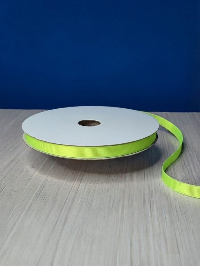 Cinta Gros #2 Amarillo Fluorescente 010 Rollo 46mts