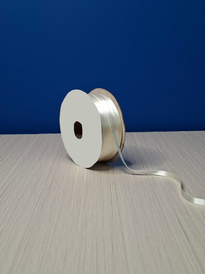 Cinta Raso #1 Crema 003 Rollo 92mts