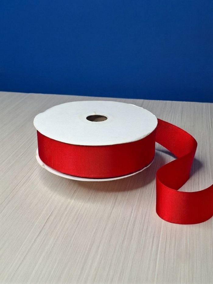 Cinta Gros #9 Rojo 037 Rollo 46mts