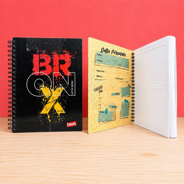 Libreta 6 Materias Fama