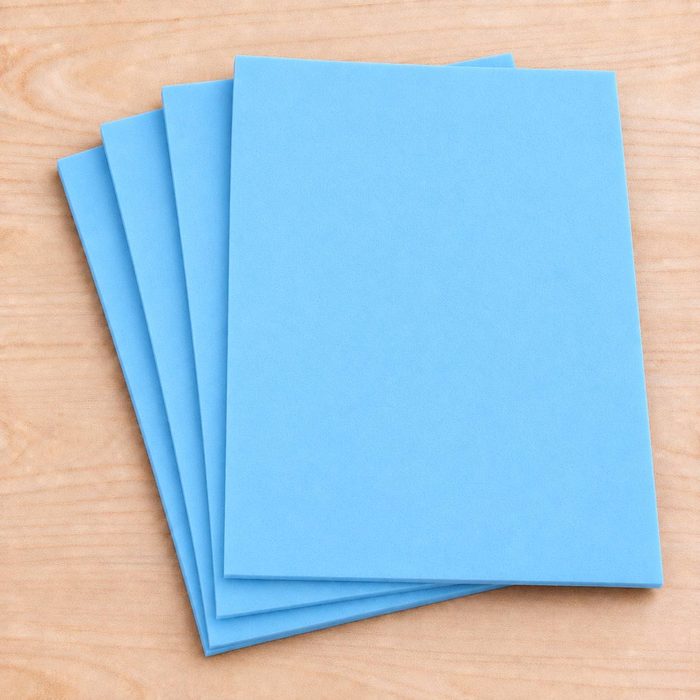 Foami Doble Carta X Und