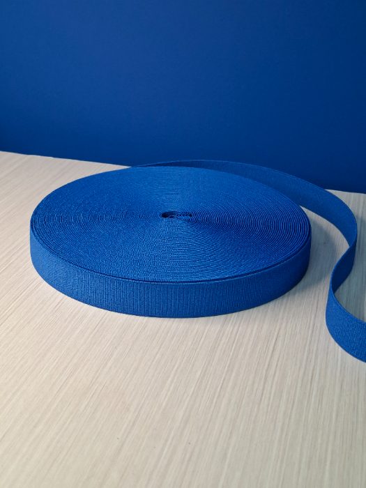 Elastica Colores Macuto 25mm Azul (25 Metros)