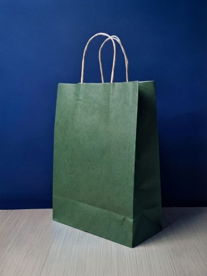 Bolsa Kraft Grande - Verde