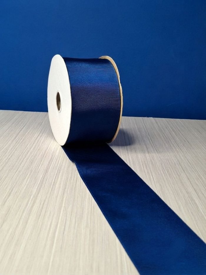 Cinta Gros #22 Azul Marino Rollo 23mts