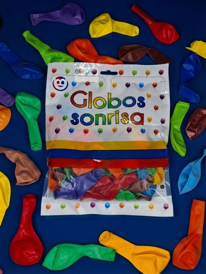 Paquete De Globos Sonrisa - Surtido