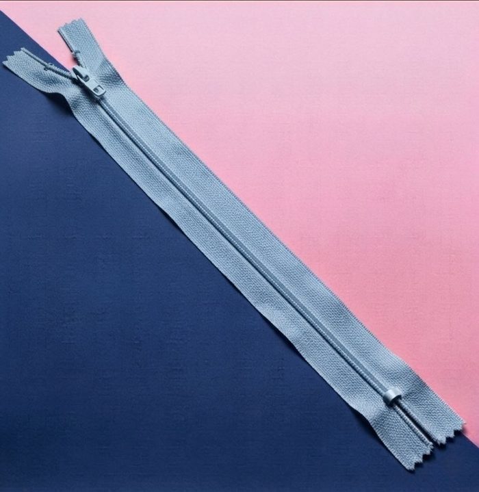 Cierre Plastico 30cm Cielo