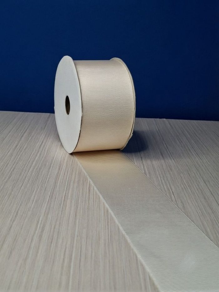 Cinta Gros #22 Crema 003 Rollo 23mts