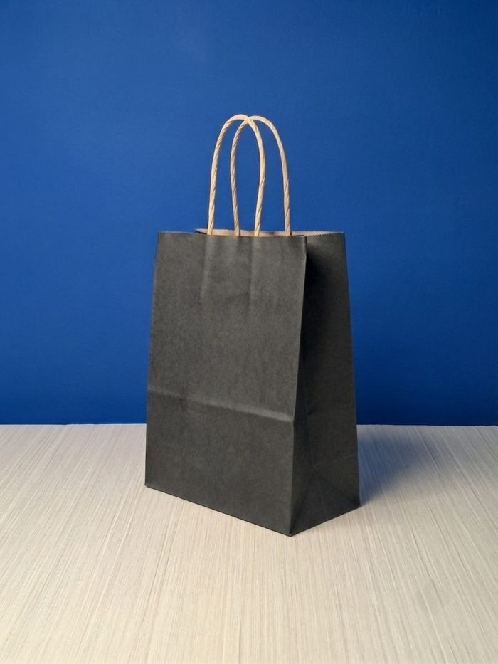 Bolsa Kraft Pequeña - Negra