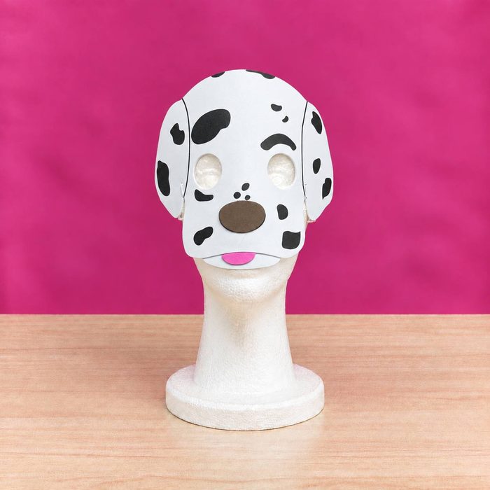 Mascara de Foami - Perro Dalmata
