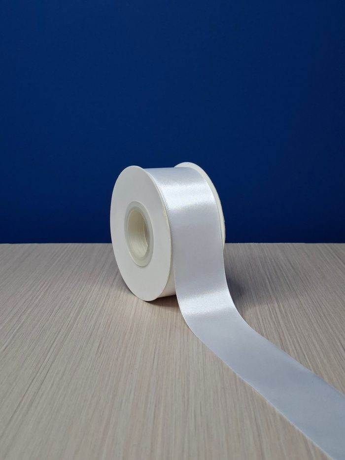 Cinta Raso Ls #9 - Blanco 000 (23mts)