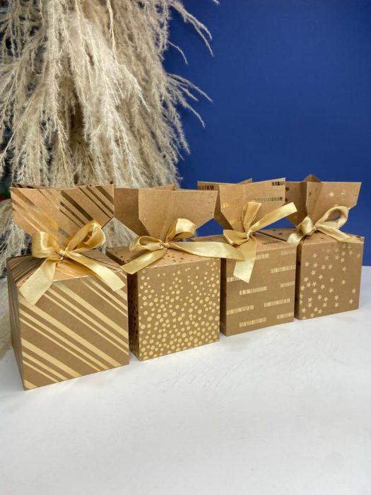 Caja "adela" Grande Color Kraft Ckd-Ag
