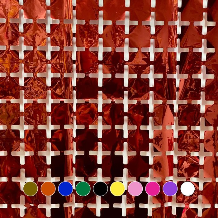Cortinas De Cuadros Pequeños (2mtsx1mts)