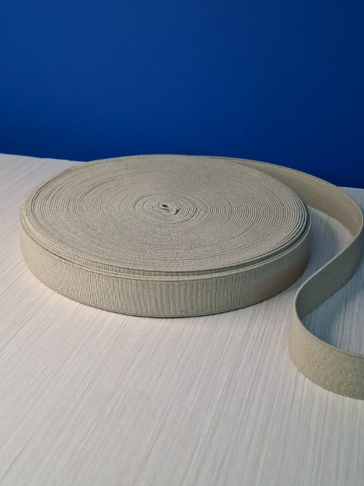 Elastica Colores Macuto 25mm Beige Oscuro (25 Metros)