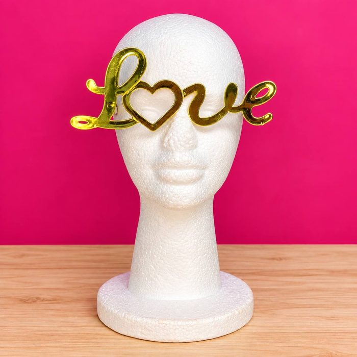 Lentes Metalizado - Forma de Love