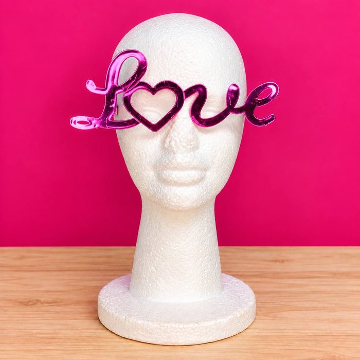 Lentes Metalizado - Forma de Love