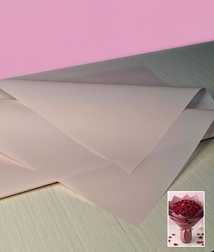 Papel Coreano Traslucido Cromatico Rosa Colonial