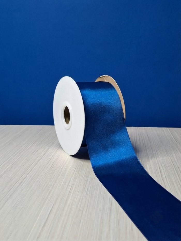 Cinta Raso #22 Azul Marino 026 Rollo 23mts