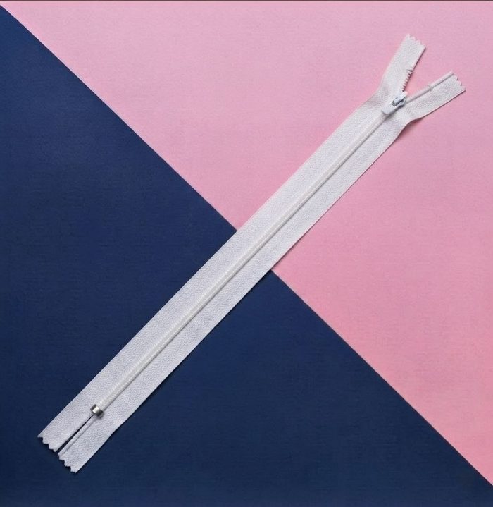 Cierre Plastico 50cm Blanco