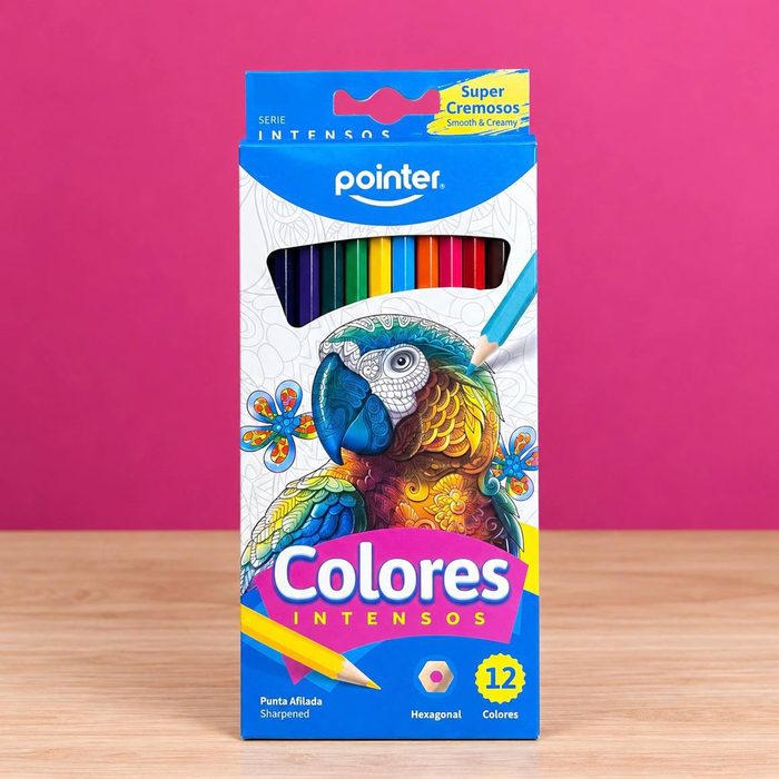 Colores Intensos 12 Colores - Pointer