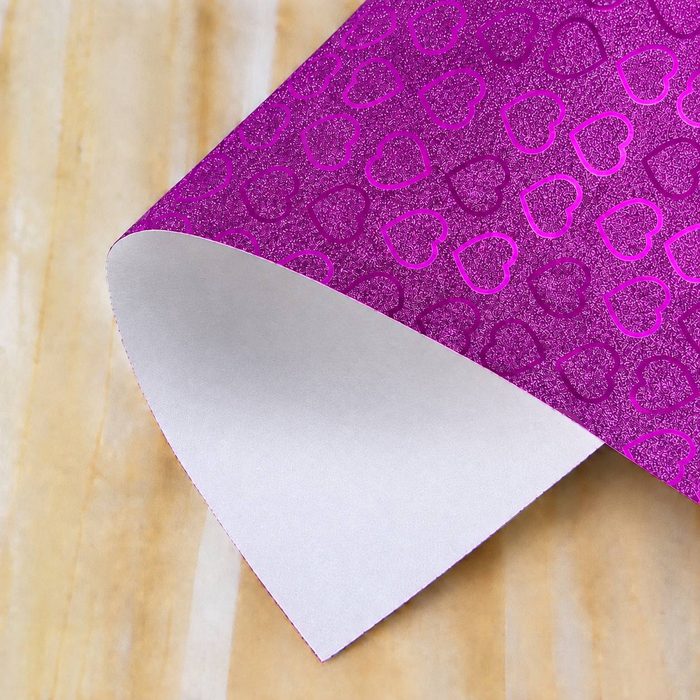 Cartulina Escarchada Estampada x Unidad
