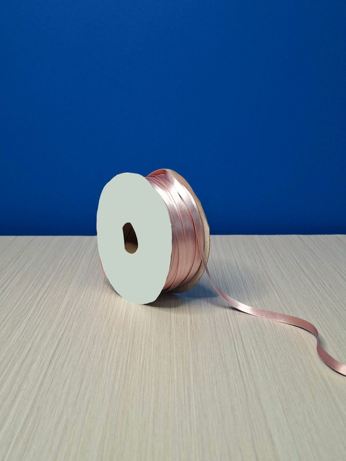 Cinta Raso #1 Rosa Vieja 029 Rollo 92mts
