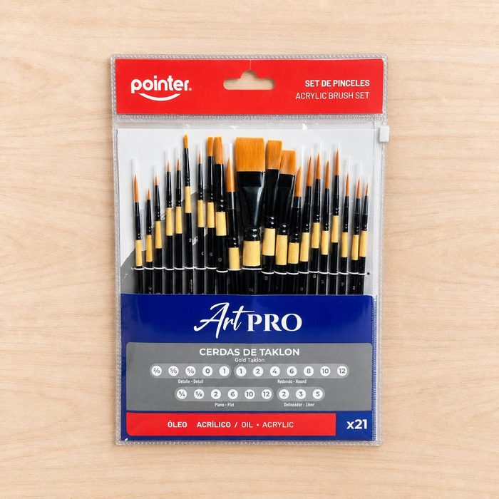 Set De Pinceles 21 Pcs - Pointer