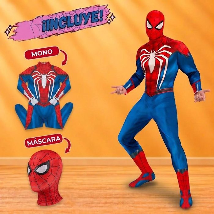 Disfraz de Spiderman “spyman” - Talla 2