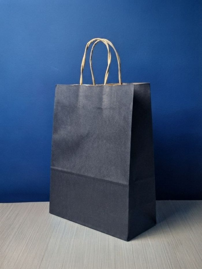 Bolsa Kraft Grande - Azul Marino