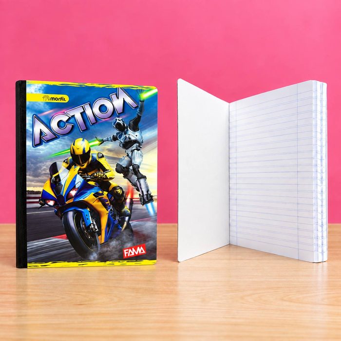 Cuaderno Doble Linea Fama