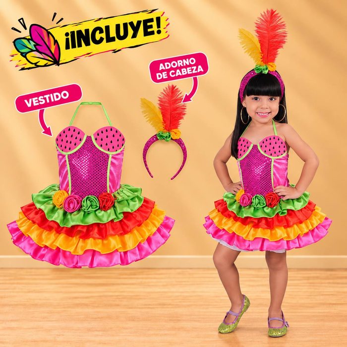 Disfraz Rumbera - Talla 6
