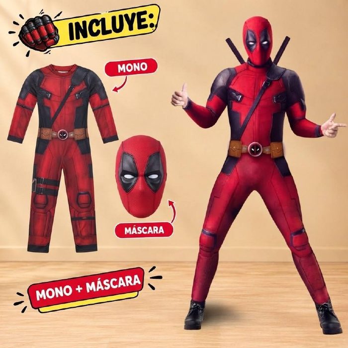 Disfraz Deadpool Talla - 4